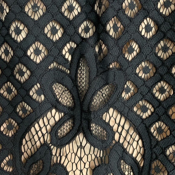 Black Lace Cocktail Dress By B. Darlin - Picture 3 of 3